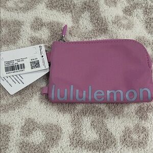 Lululemon Athletica Purple Card Pouch